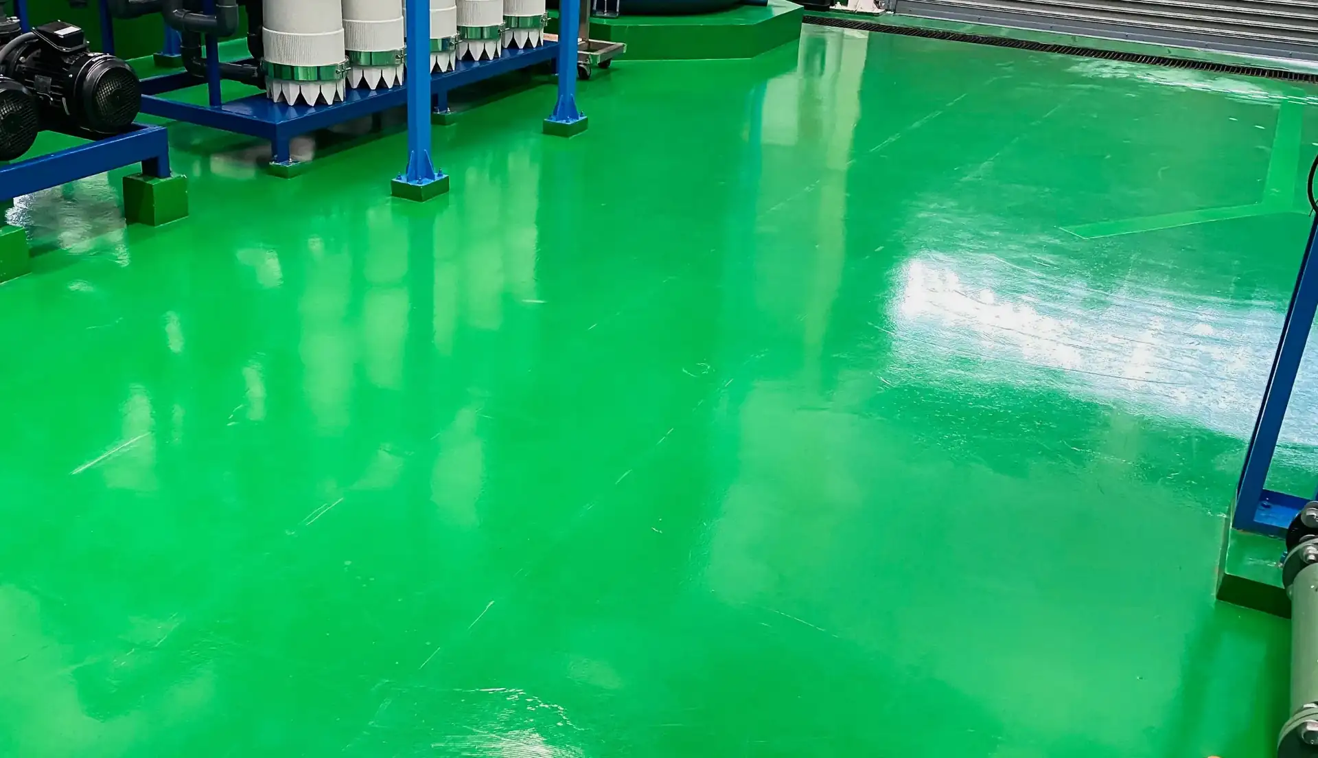 Green Industrial Floor